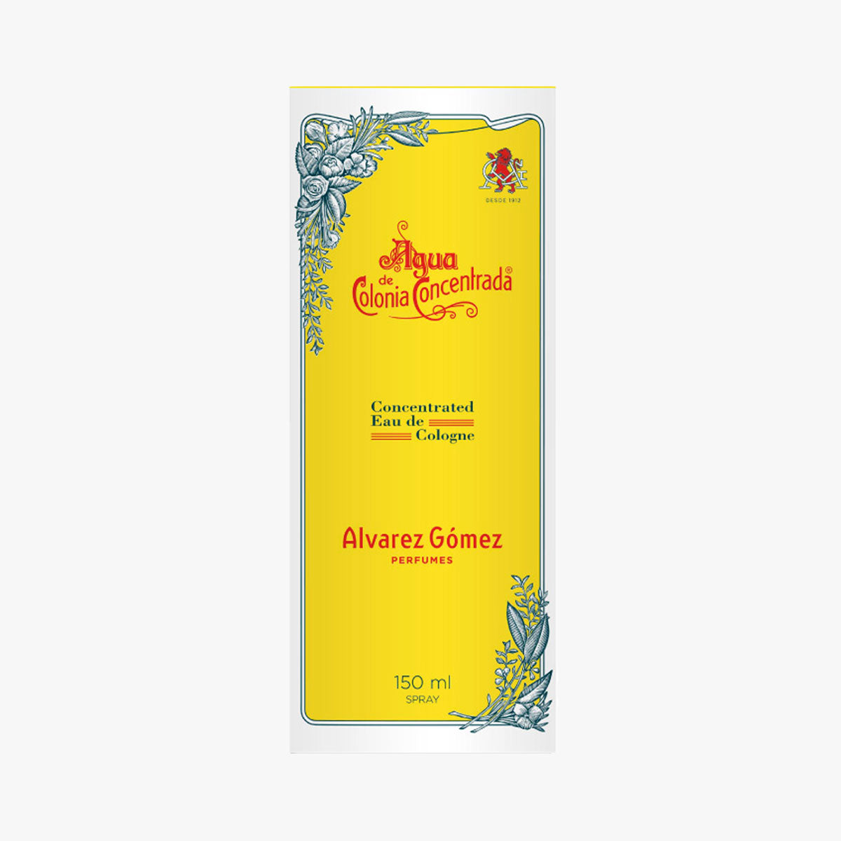 ALVAREZ GOMEZ Eau de Cologne Agua de Colonia Box 150ml