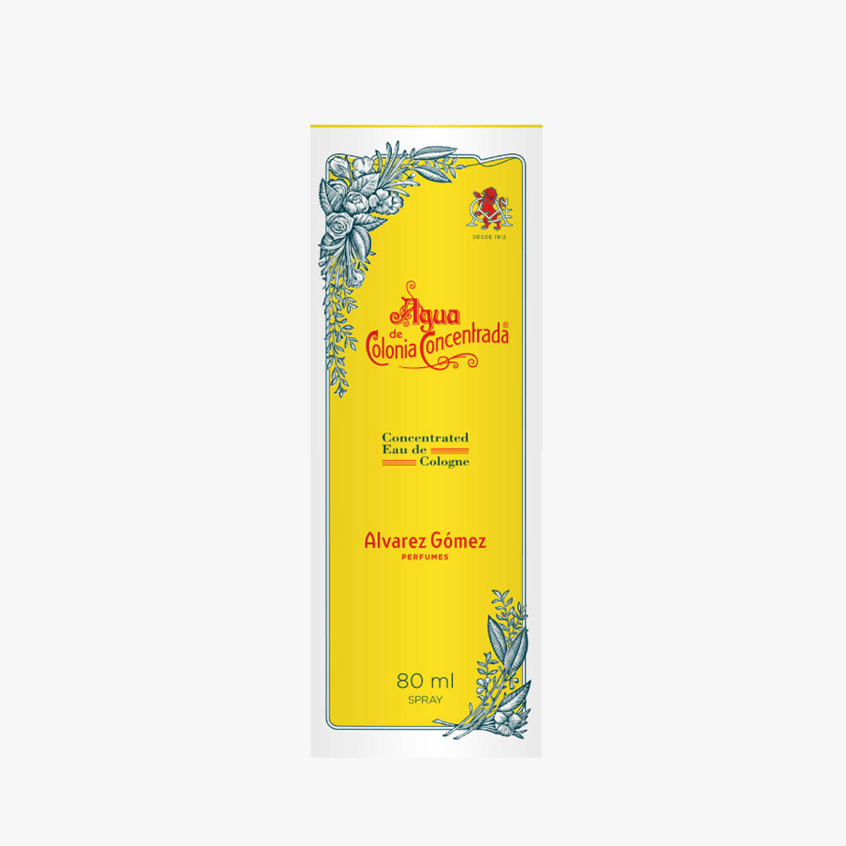 ALVAREZ GOMEZ Eau de Cologne Agua de Colonia Box 80ml