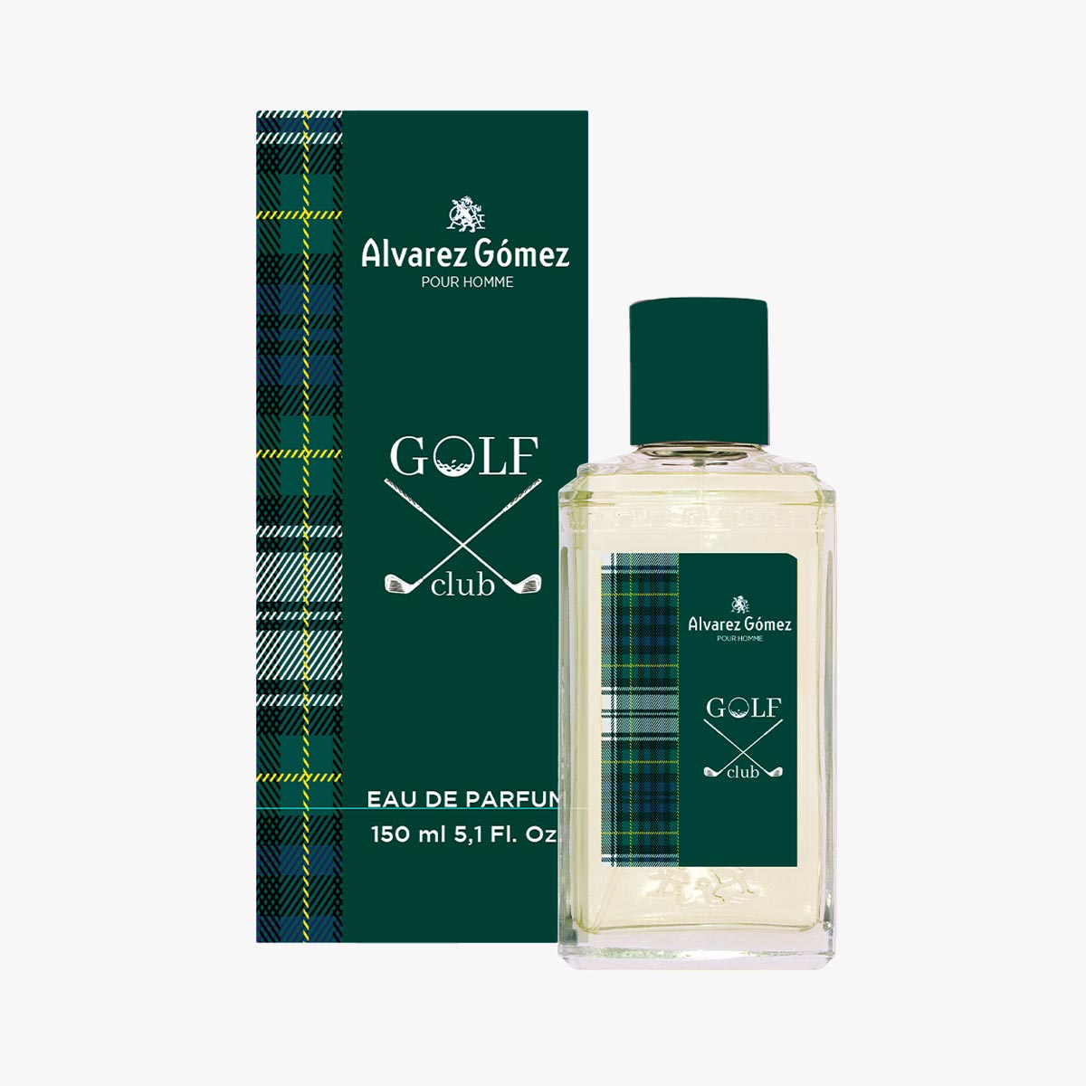 ALVAREZ GOMEZ Eau de Parfum Golf Club, Sprühflakon 150ml in hochwertiger Box