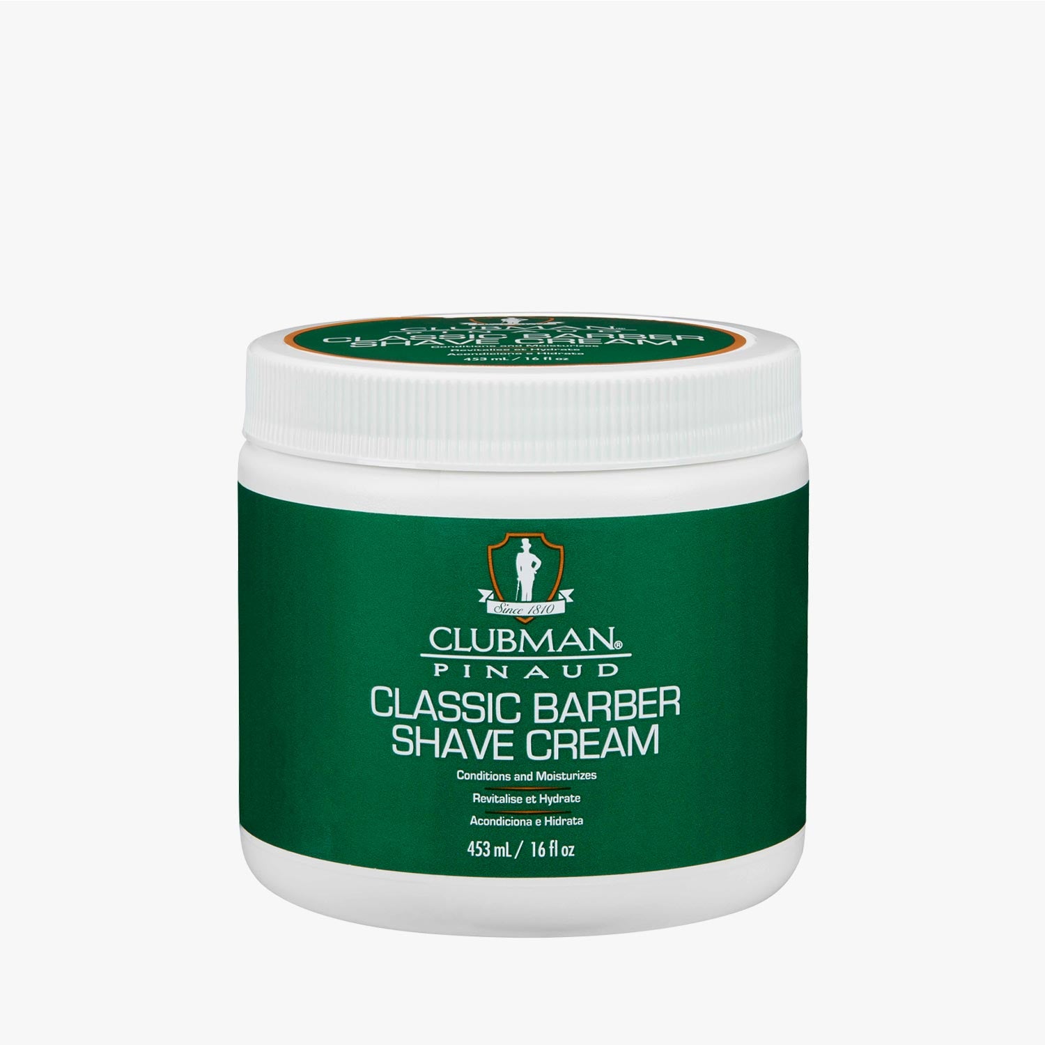 CLUBMAN PINAUD Rasiercreme Classic Barber Tiegel 453ml