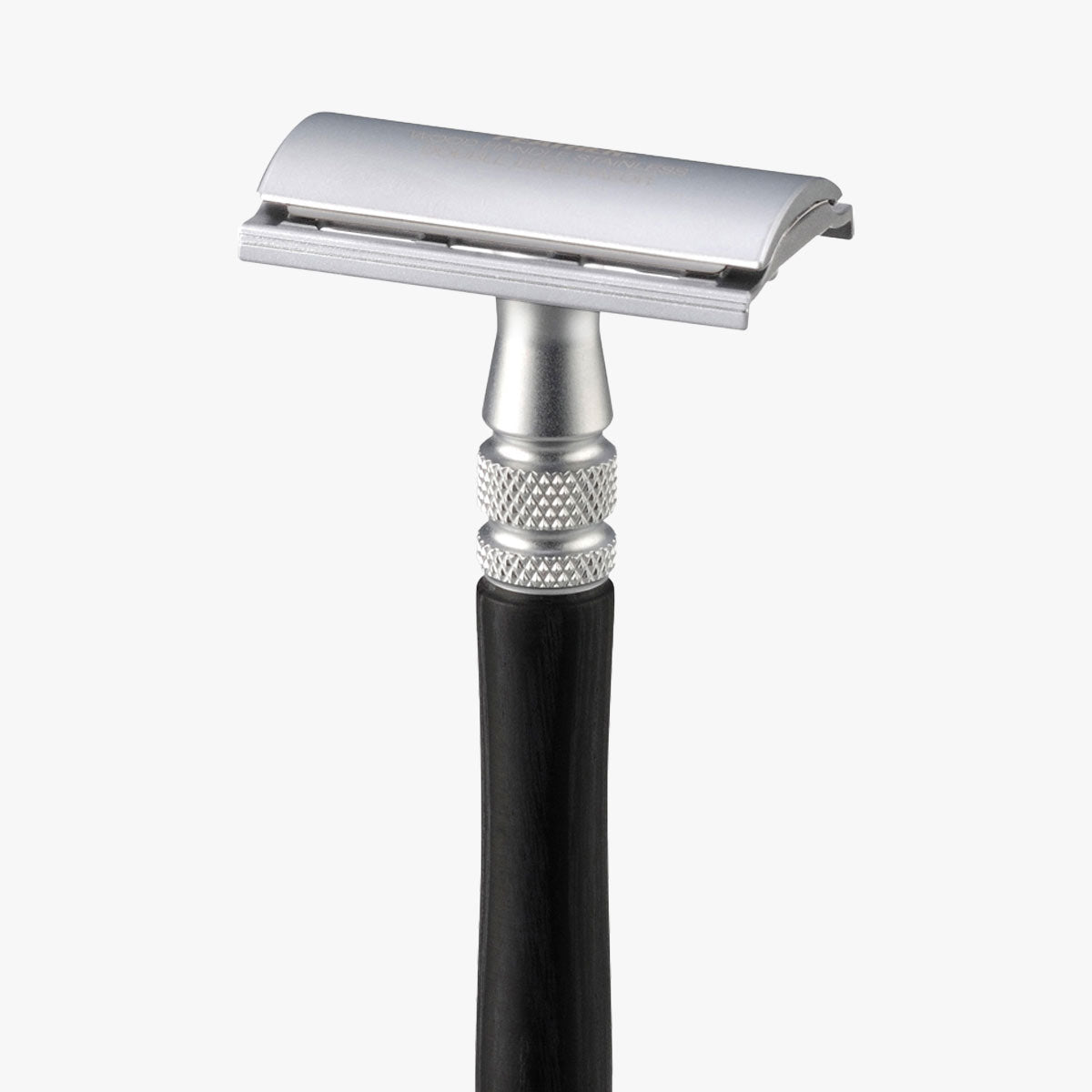 FEATHER Rasierhobel WS-D2S Holz/Edelstahl mit Ständer