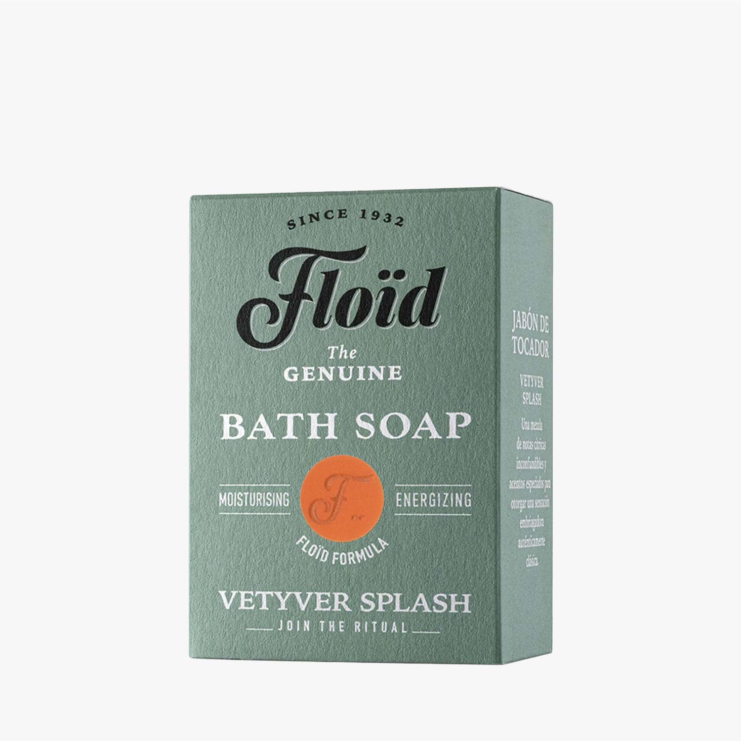 FLOID Körperseife Vetyver Splash Stück 120g