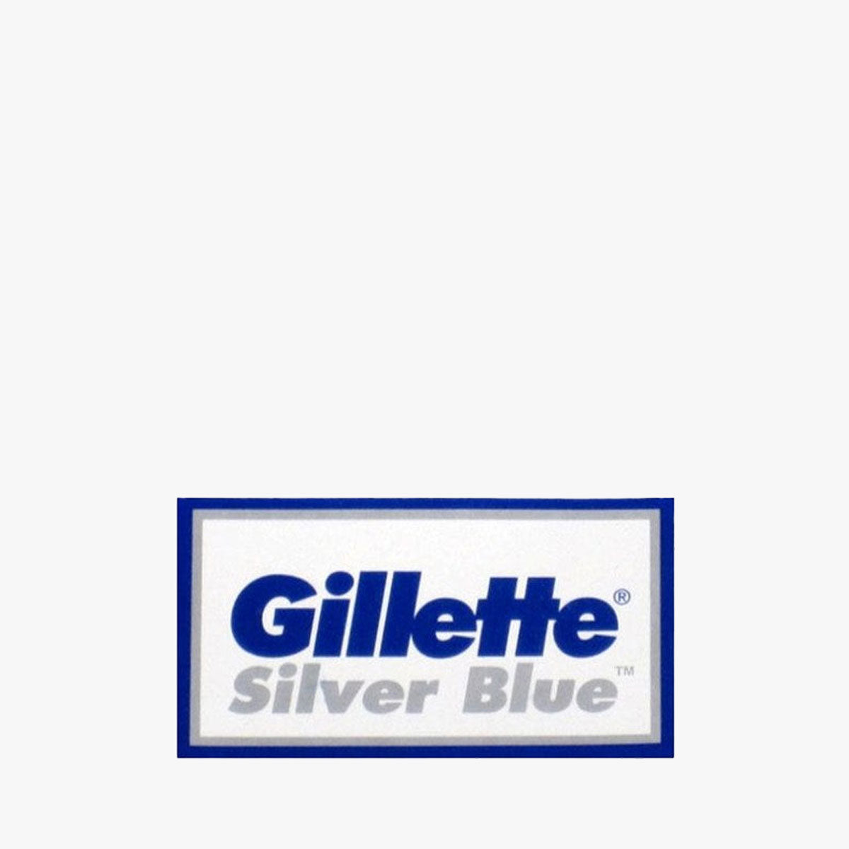 GILLETTE Rasierklingen Silver Blue Double Edge, ab 5 Klingen