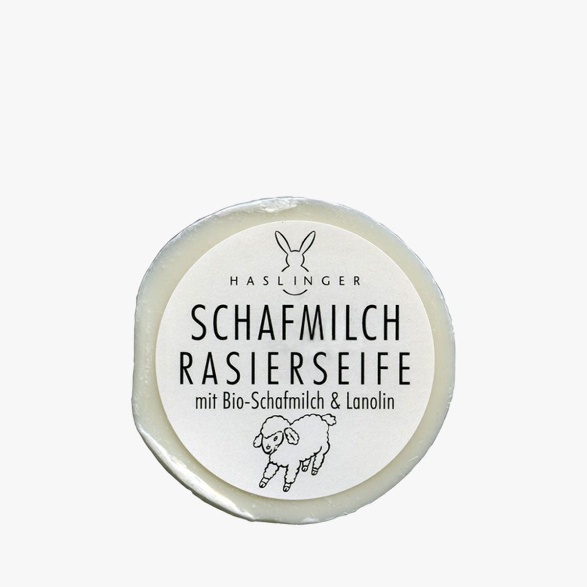 HASLINGER Rasierseife Schafmilch Stück 60g