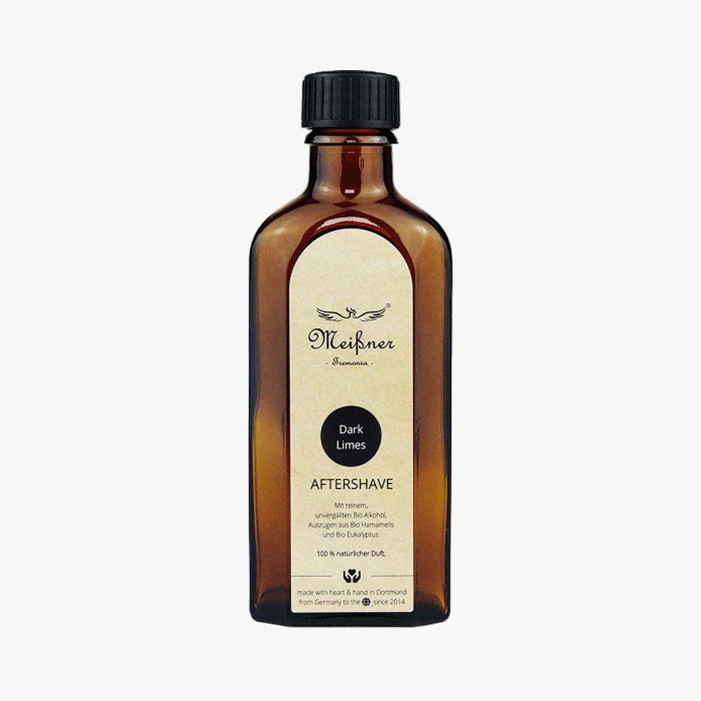 MEISSNER Aftershave Dark Limes Glasflasche 100ml