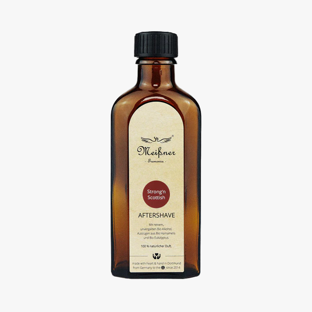 MEISSNER Aftershave Strong'n Scottish Glasflasche 100ml