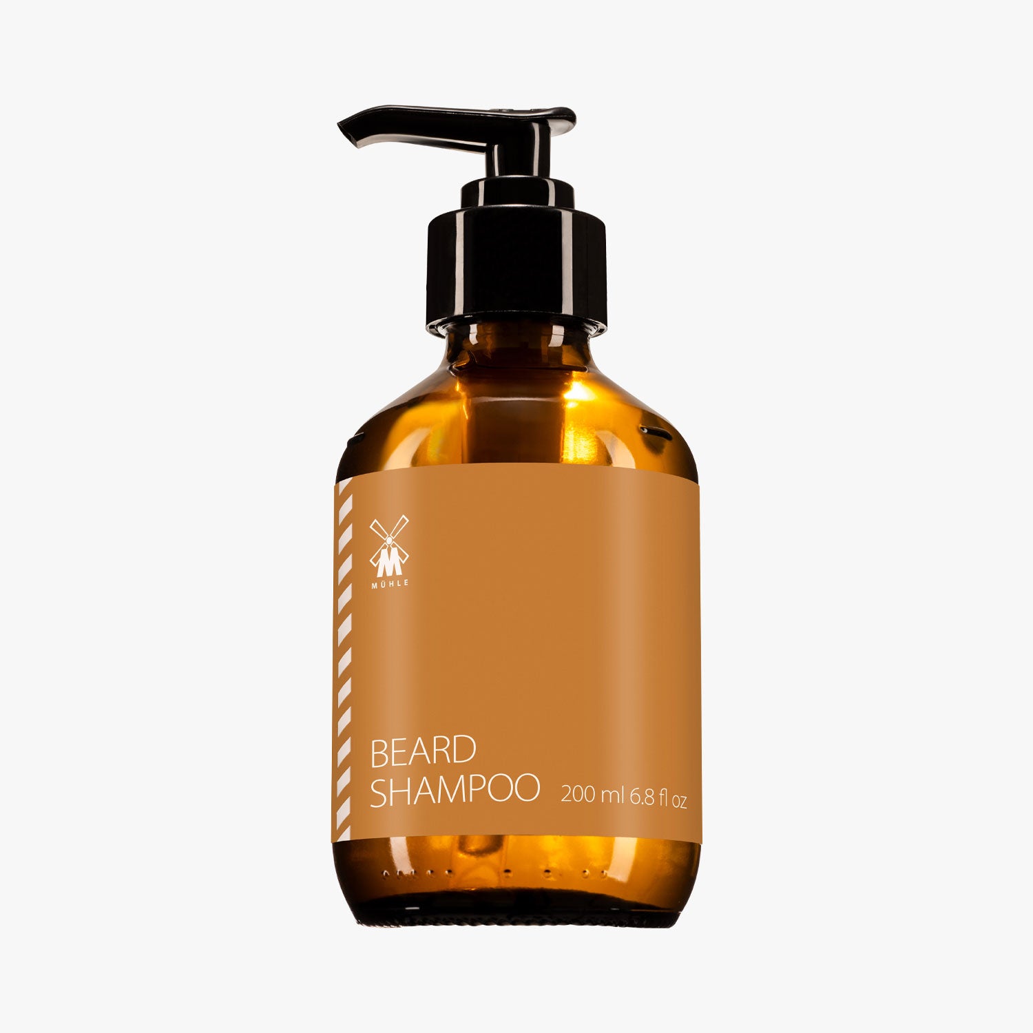 MÜHLE Bartshampoo Beardcare Serie, Pumpspender 200ml