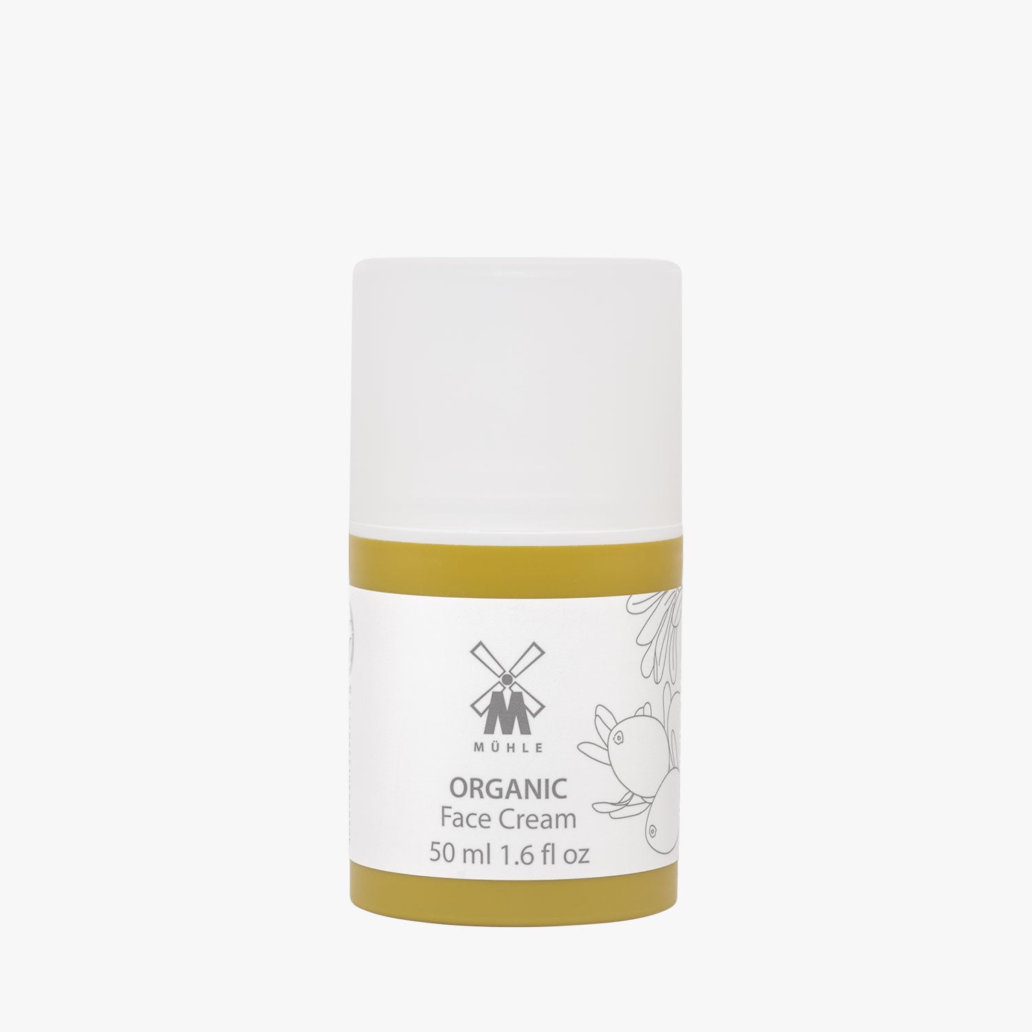 MÜHLE Gesichtscreme Organic, Pumpspender 50ml Vorderseite