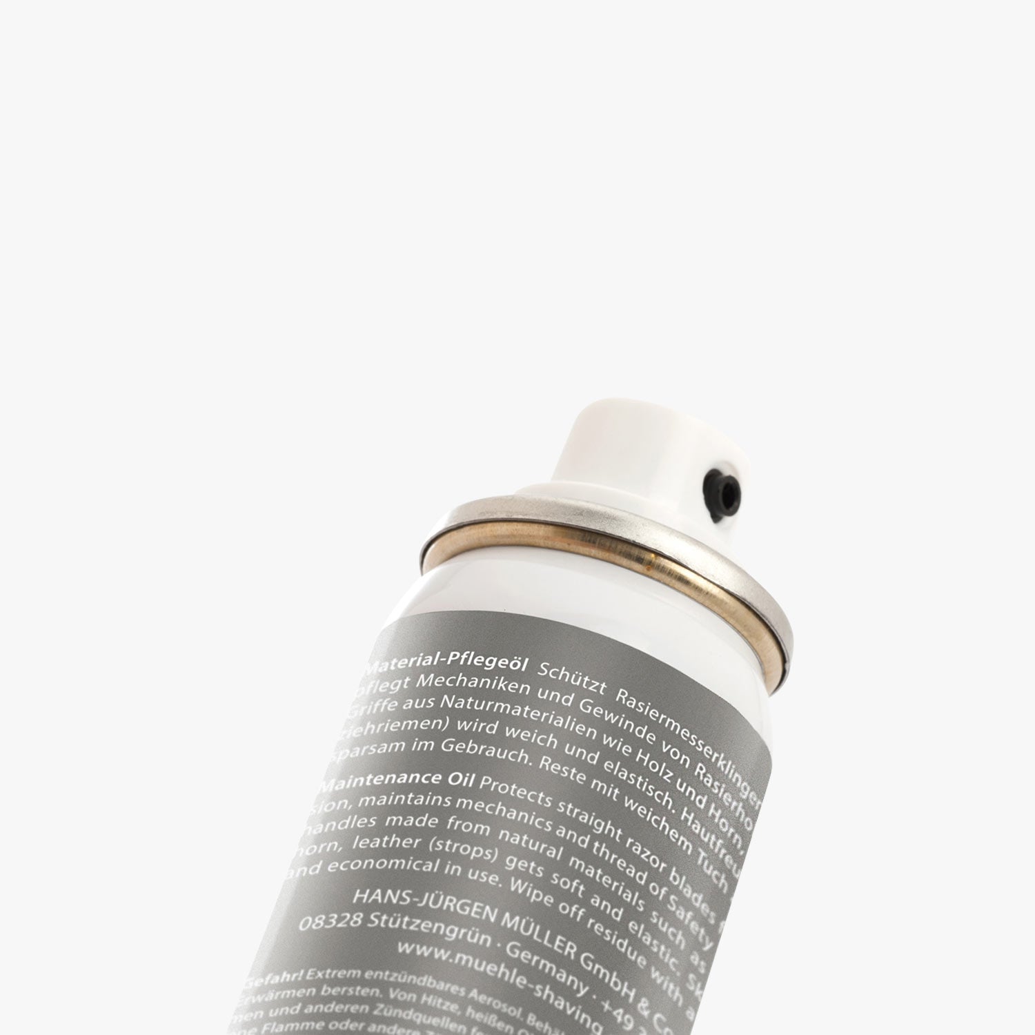 MÜHLE Materialpflegeöl Spraydose 50ml, Detailansicht