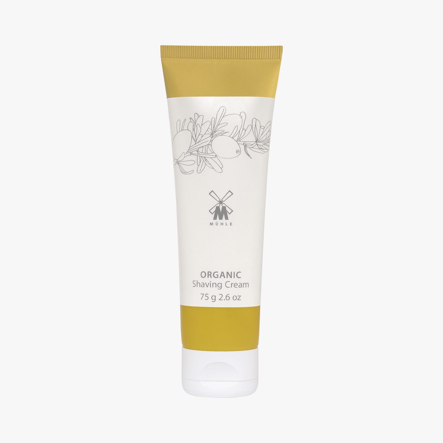 MÜHLE Rasiercreme Organic, Tube 75ml Vorderseite