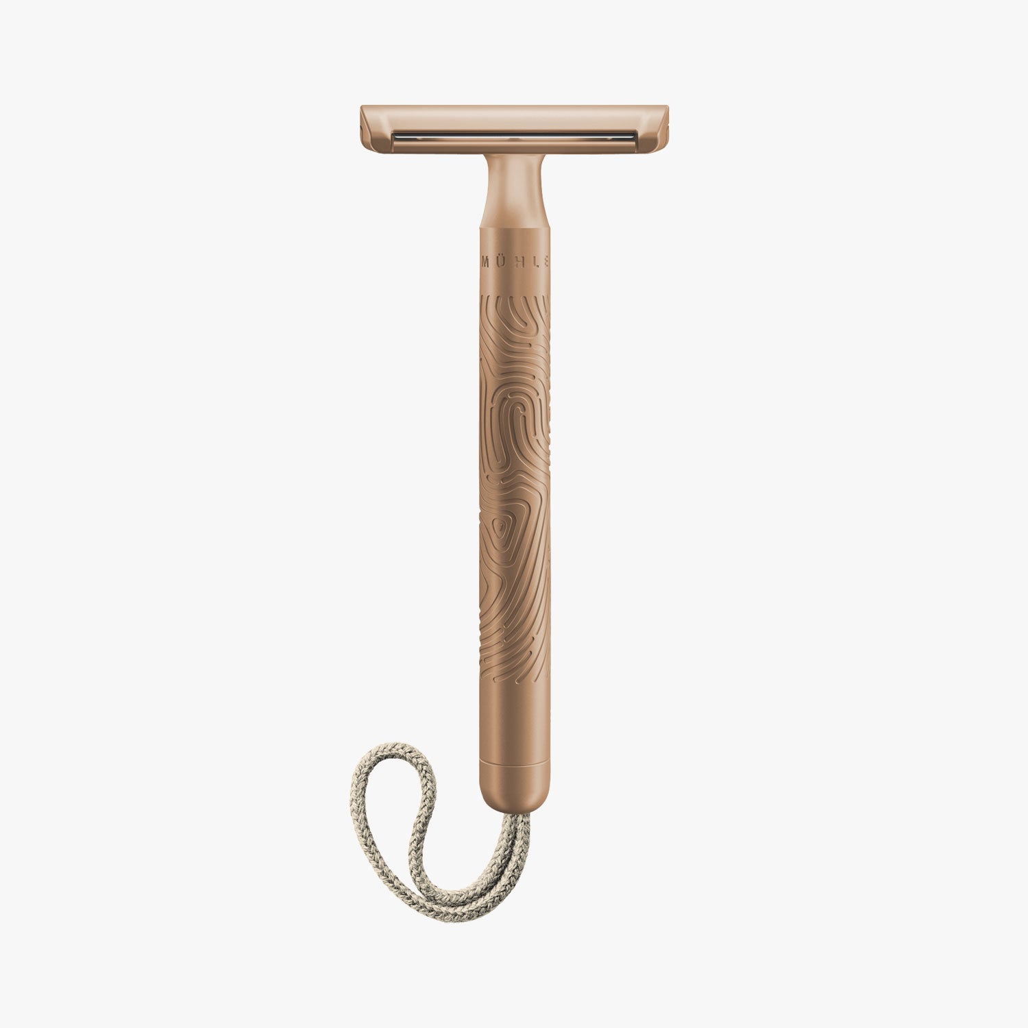 MÜHLE Rasierhobel Companion für Körper & Gesicht, Edition Roségold matt