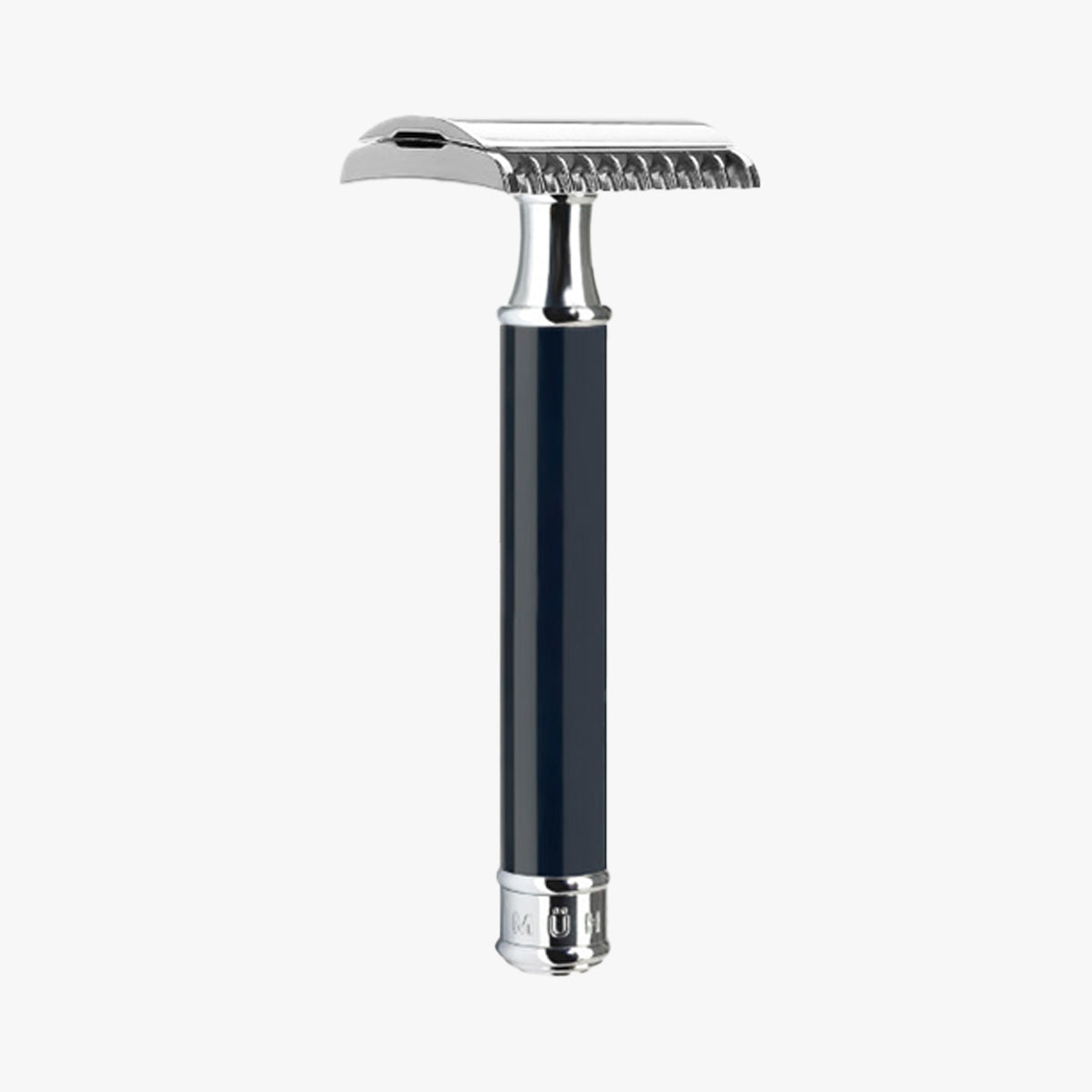 MÜHLE Rasierhobel Traditional R101 Metall schwarz, offener Kamm