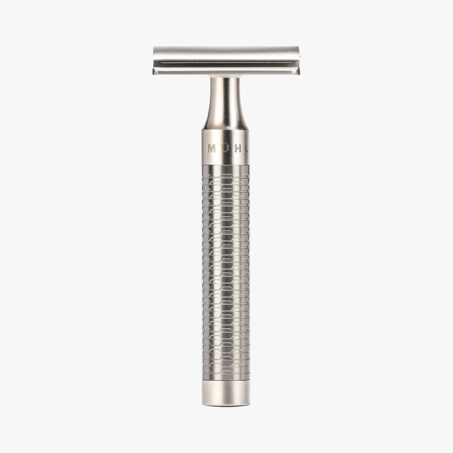 MÜHLE Rasierhobel Rocca R94 Edelstahl matt, geschlossener Kamm