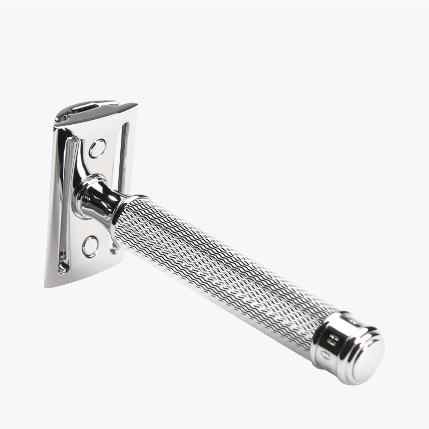 MÜHLE Rasierhobel Traditional R89 Metall verchromt, geschlossener Kamm, liegend