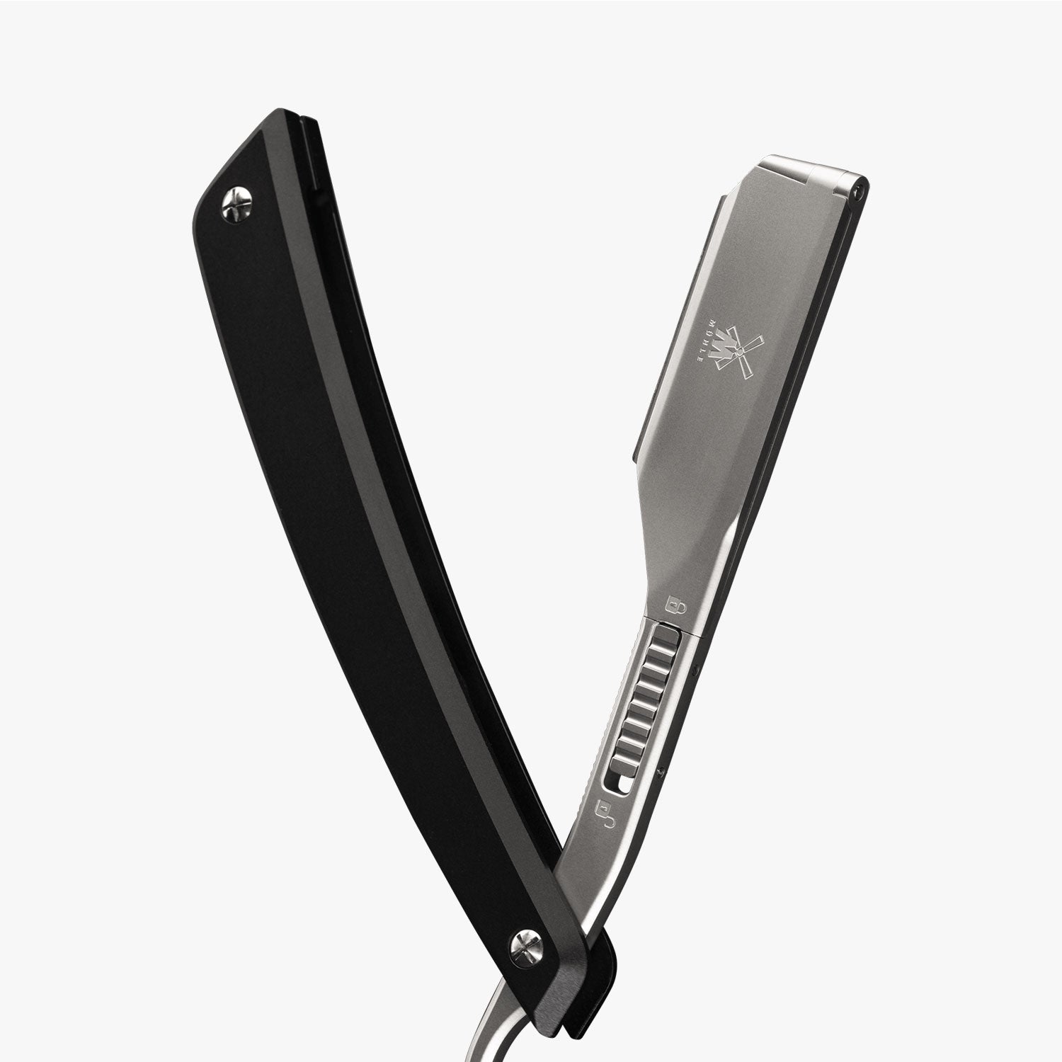 Mühle Rasiermesser Enthusiast Pro aus Edelstahl und eloxiertem Aluminium