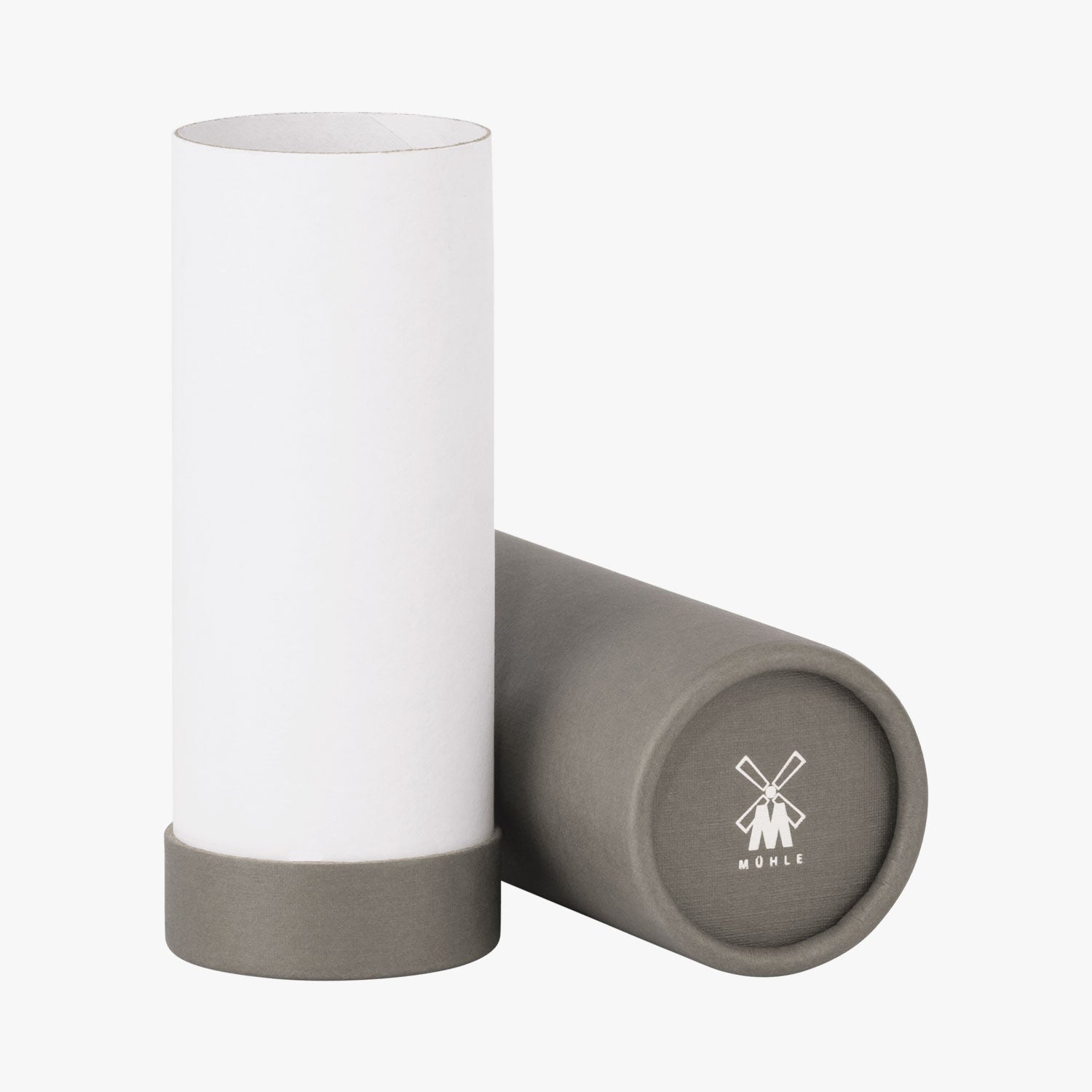 MÜHLE Rasierpinsel Rocca 31M96 Edelstahl schwarz, Silvertip Fibre