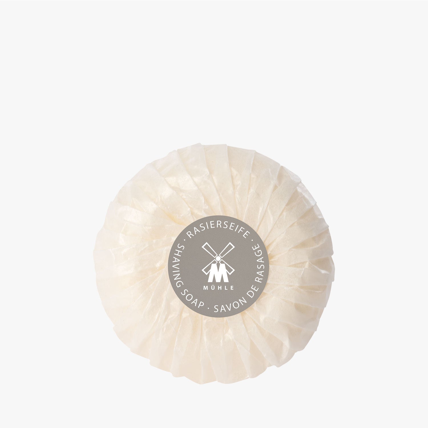 MÜHLE Rasierschale Porzellan, mit Rasierseife Grapefruit & Minze 65g