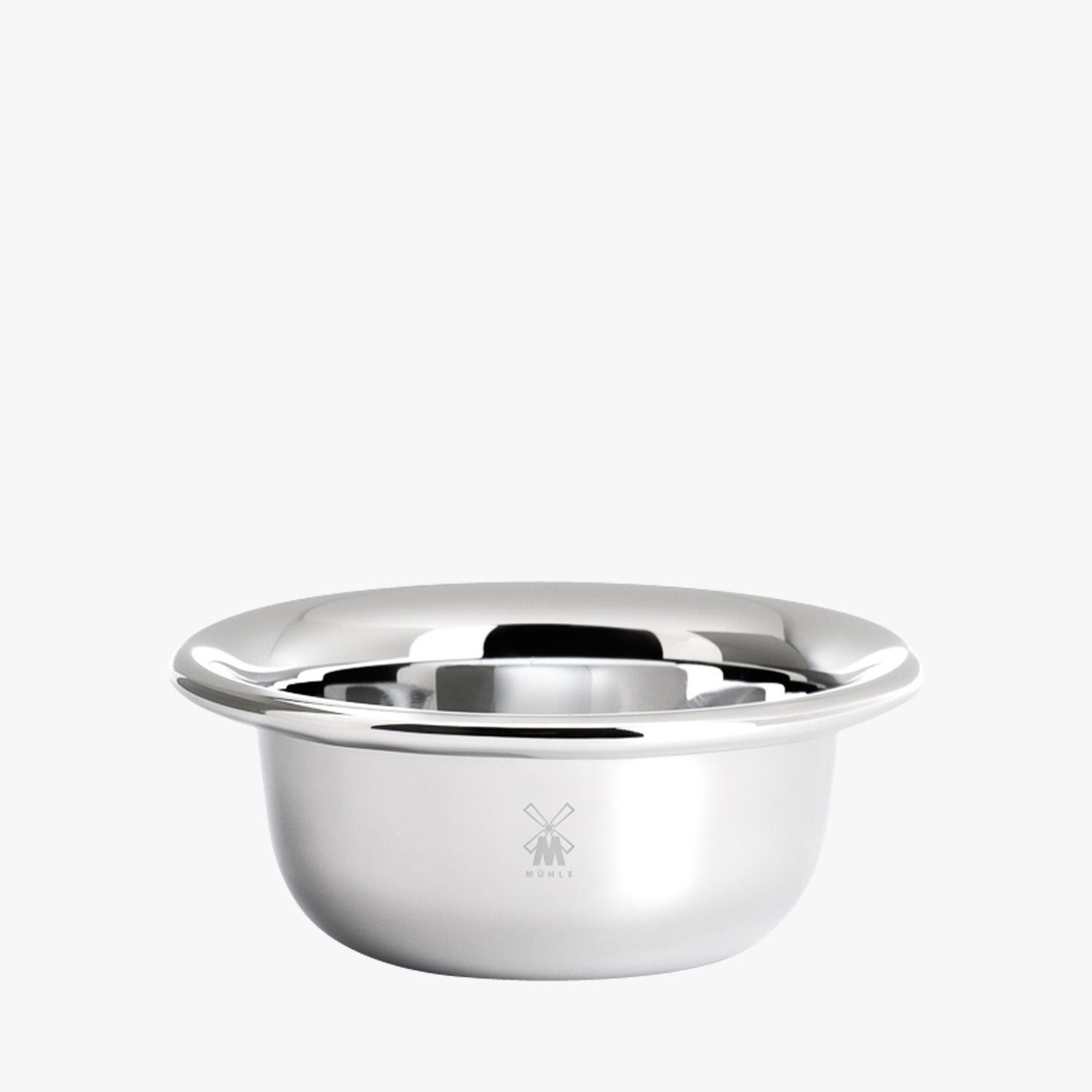 MÜHLE Rasierschale RN 6, Edelstahl verchromt