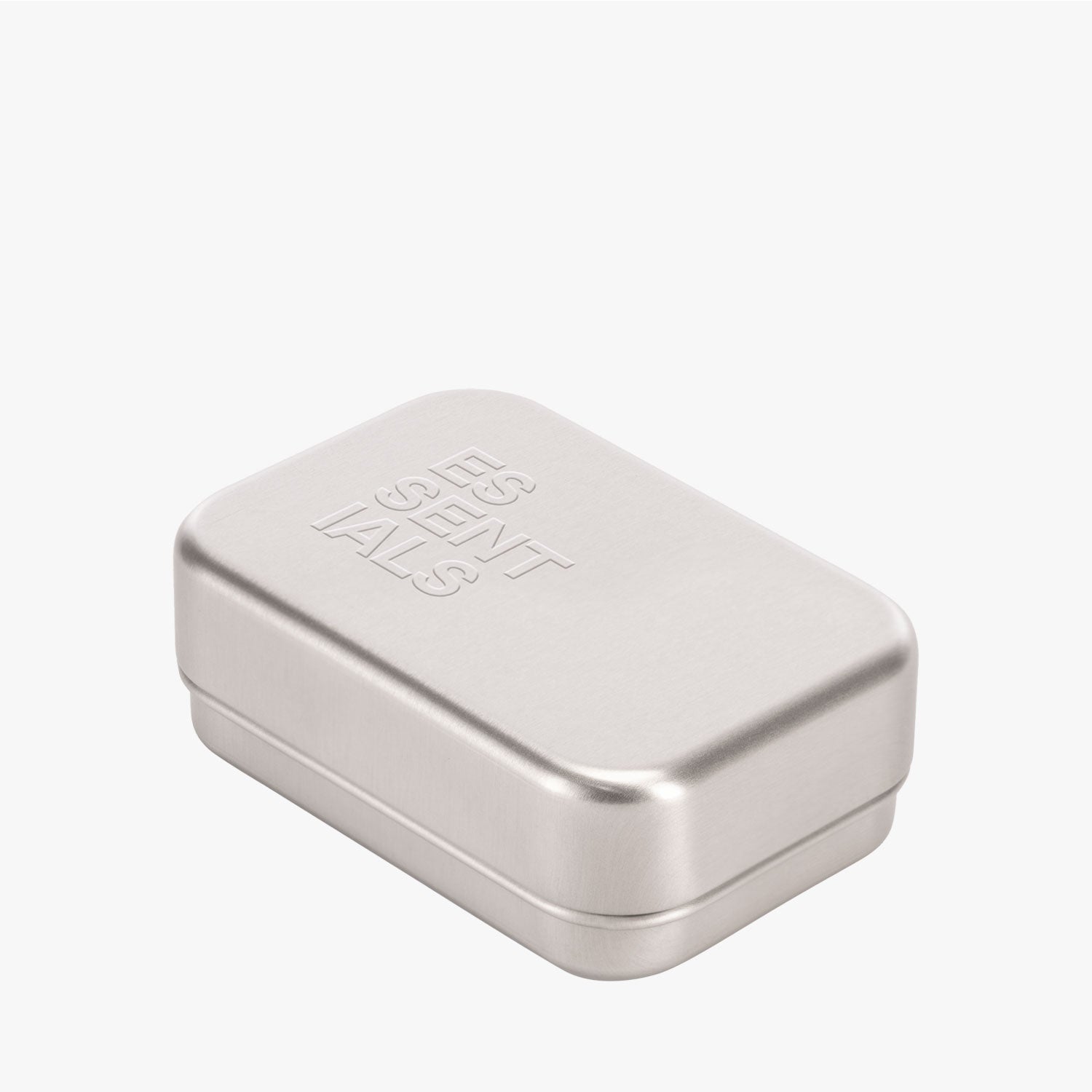 MÜHLE Seifendose Essentials Serie, Aluminium mit Prägung