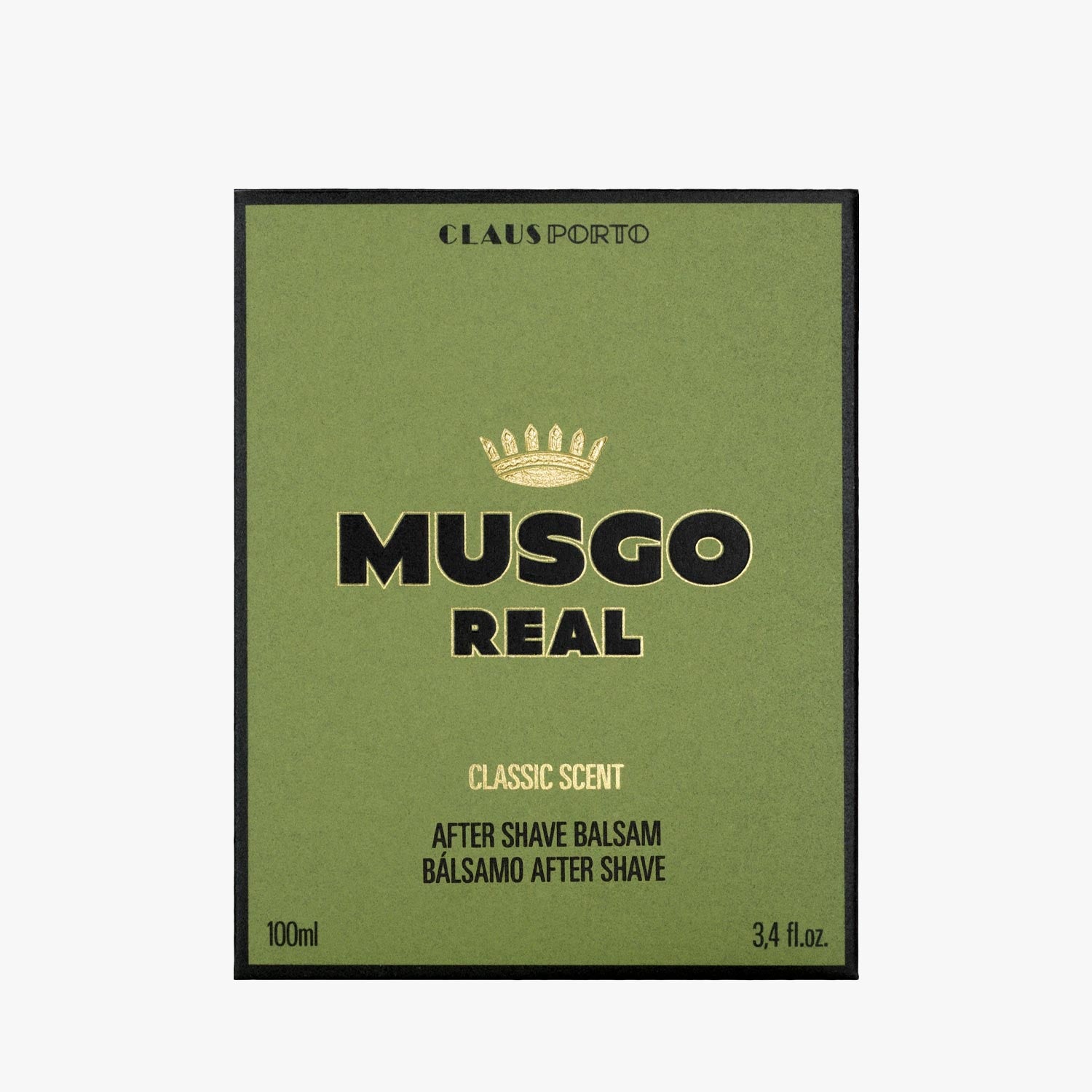 MUSGO REAL Aftershave Balsam Classic Scent Box 100ml