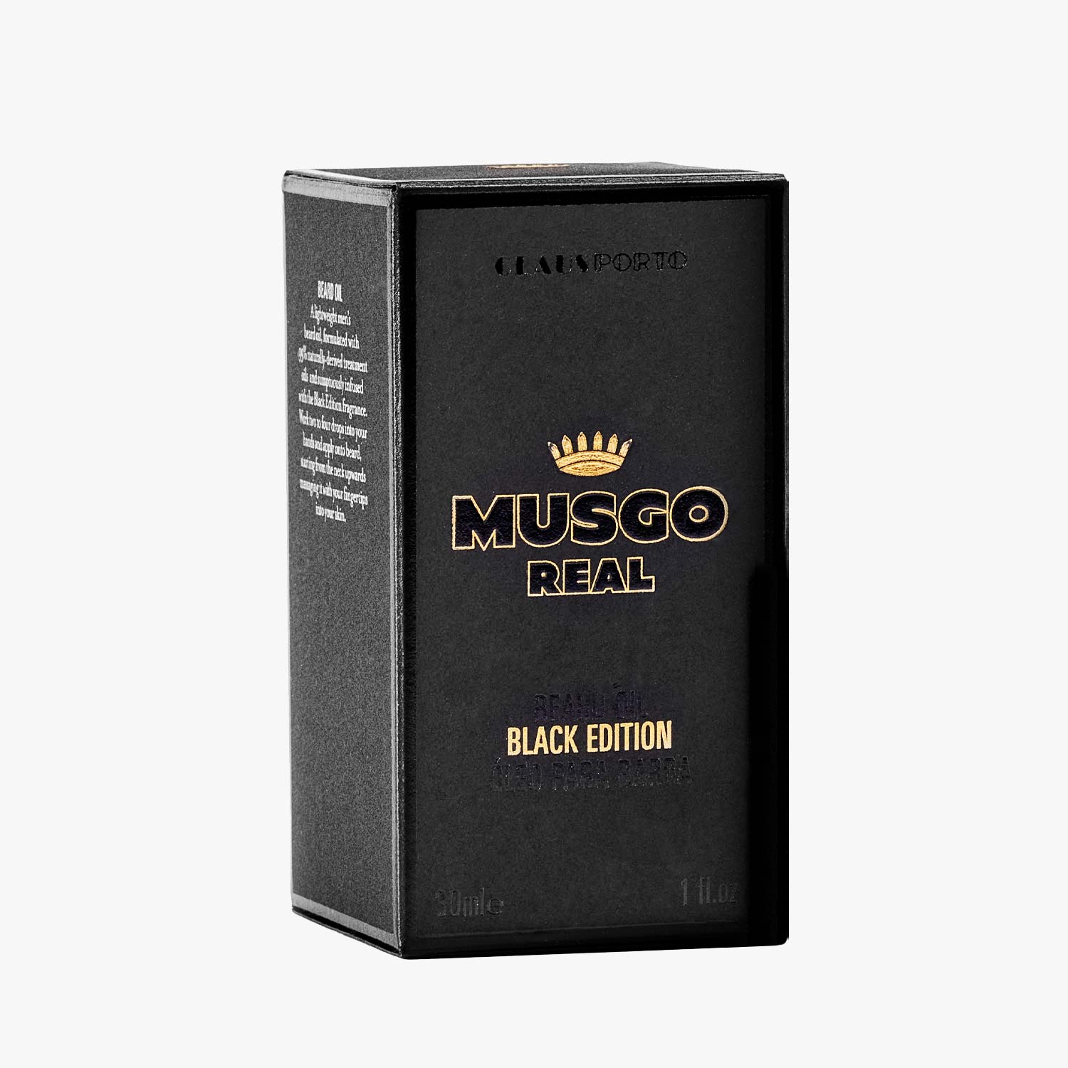 MUSGO REAL Bartöl Black Edition Box 30ml