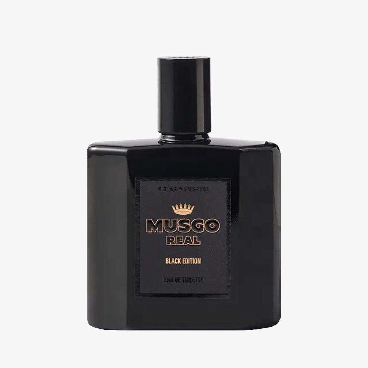 MUSGO REAL Eau de Toilette Black Edition, Sprühflakon 100ml