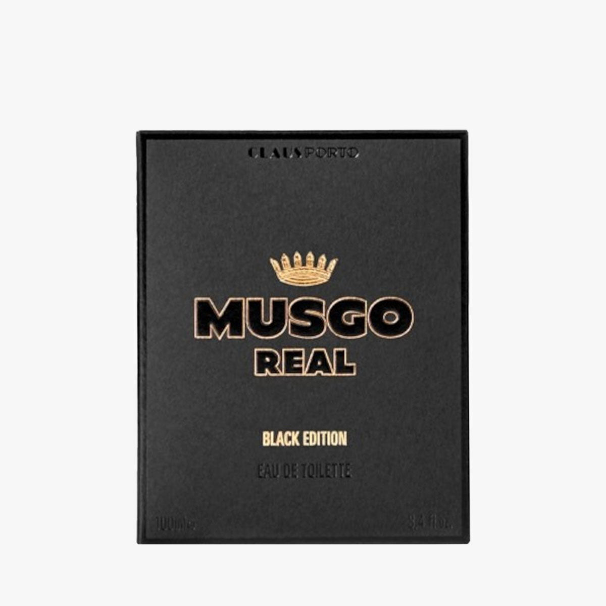 MUSGO REAL Eau de Toilette Black Edition, Sprühflakon 100ml