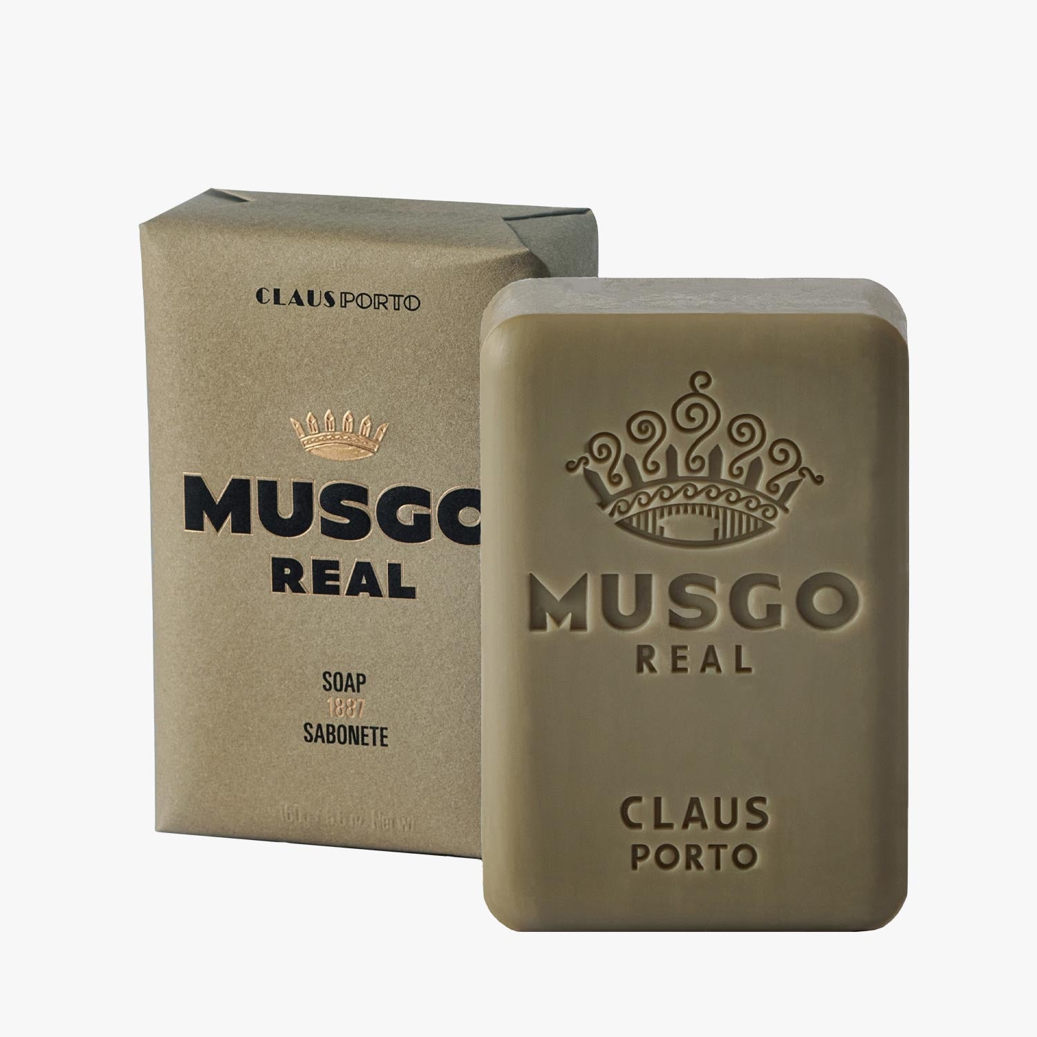 MUSGO REAL Körperseife 1887 160g in hochwertigem Papier