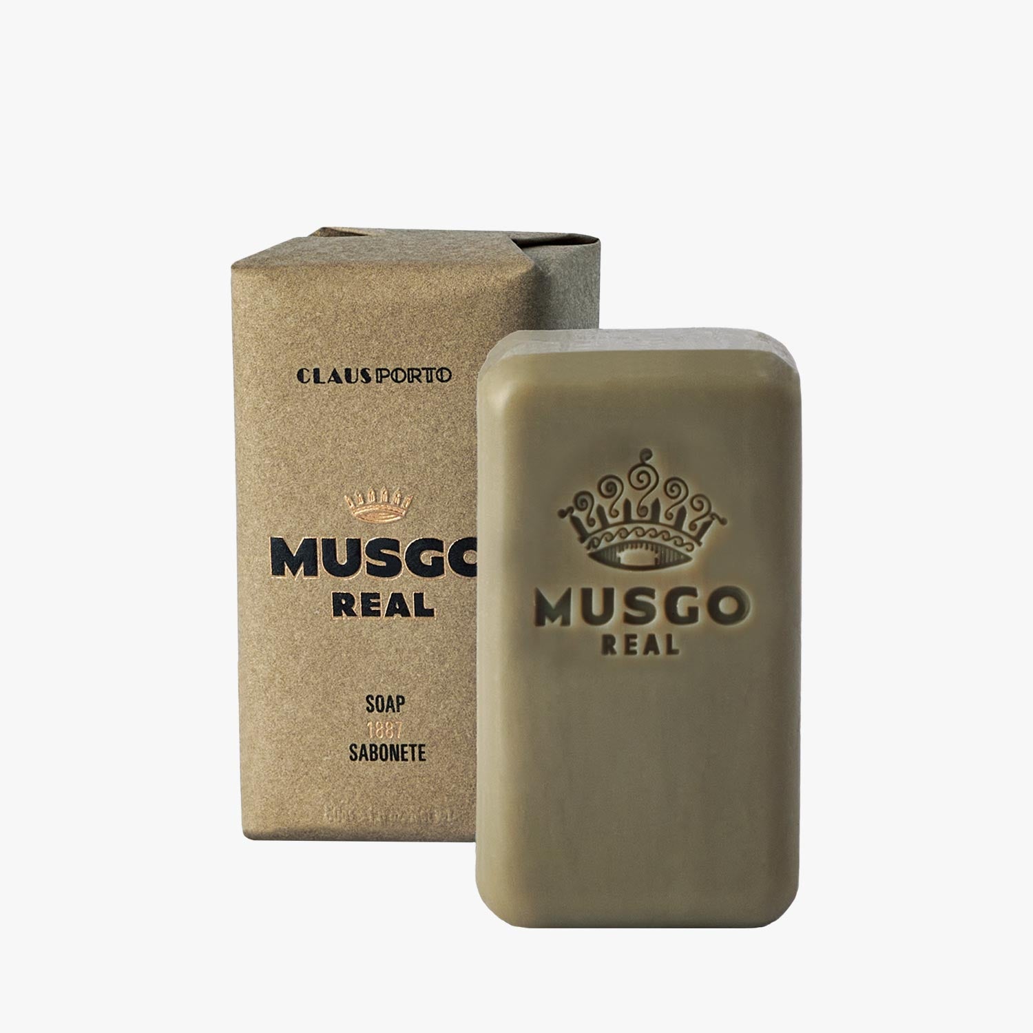 MUSGO REAL Körperseife 1887, Stück 50g