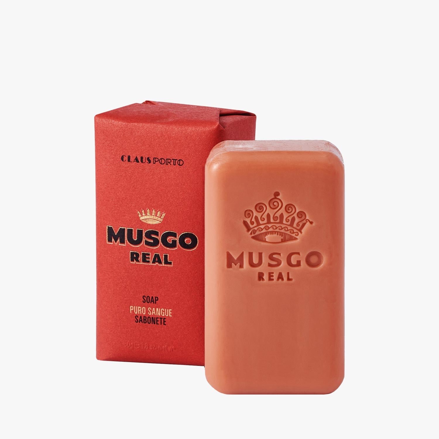 MUSGO REAL Körperseife Puro Sangue, Stück 50g