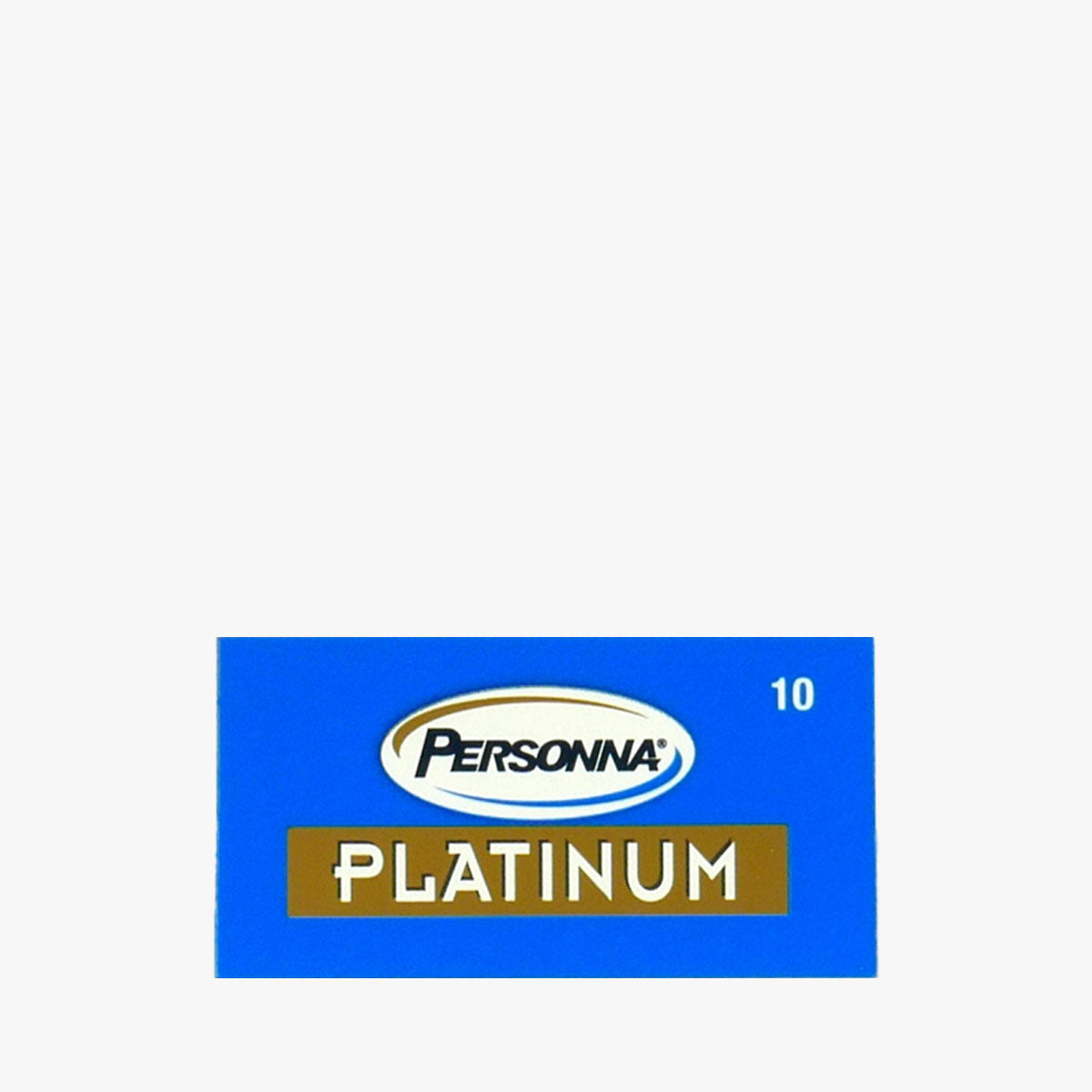 PERSONNA Rasierklingen Platinum (rot) Double Edge, 10er Pack