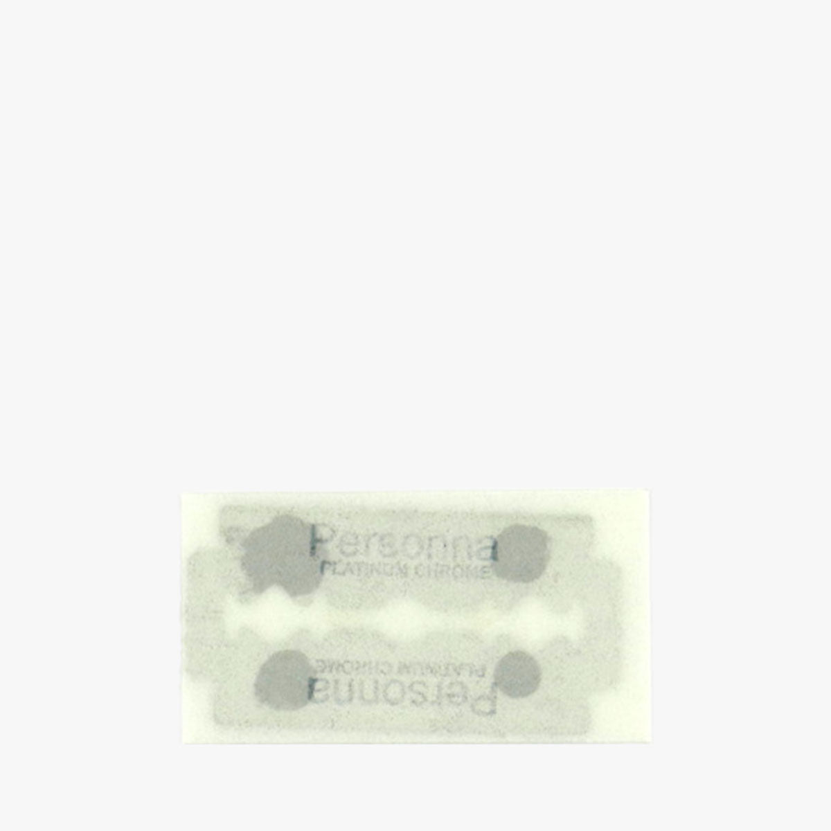 PERSONNA Rasierklingen Platinum (rot) Double Edge, 10er Pack