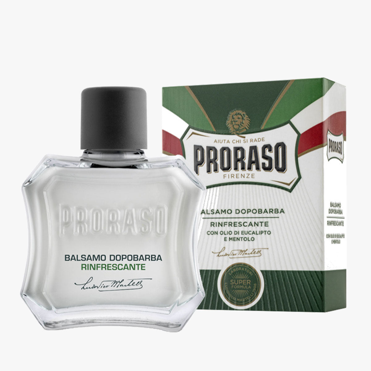 Proraso Aftershave Balsam Green Refresh nach der Rasur