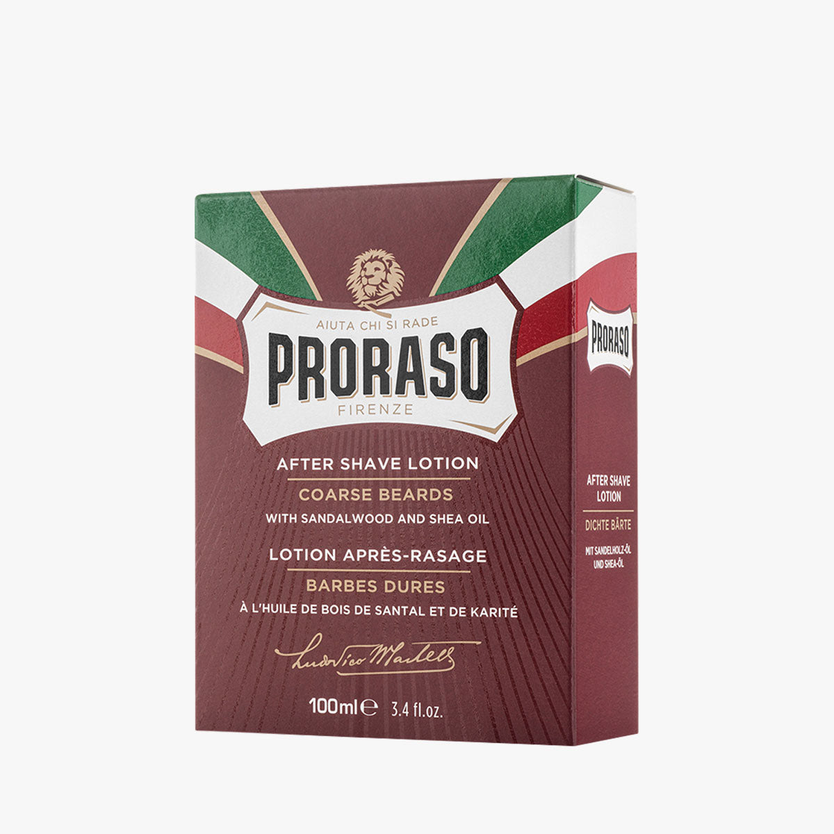 PRORASO Aftershave Lotion Red Nourish Schüttflakon 100ml