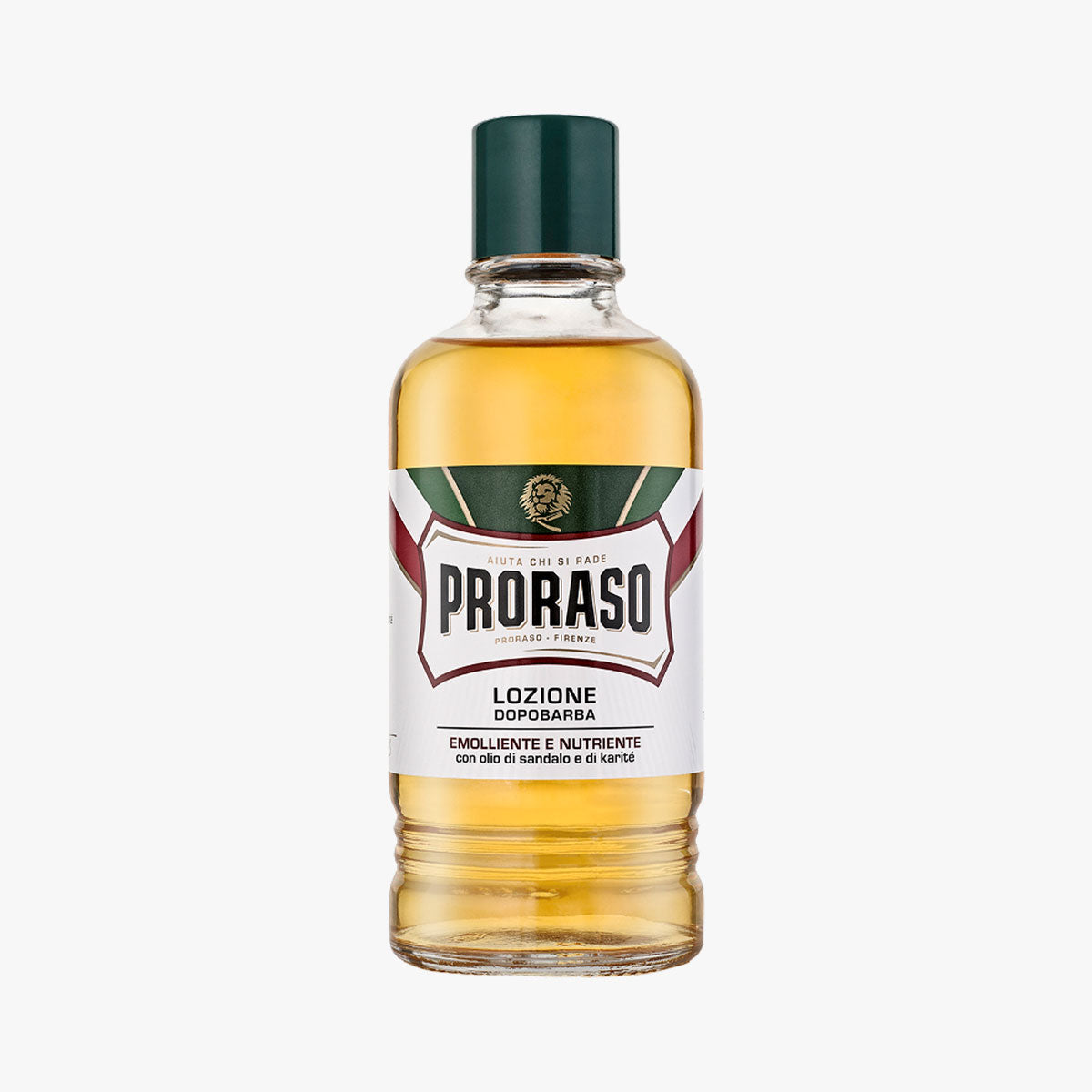 PRORASO Aftershave Lotion Red Nourish Glasflasche 400ml