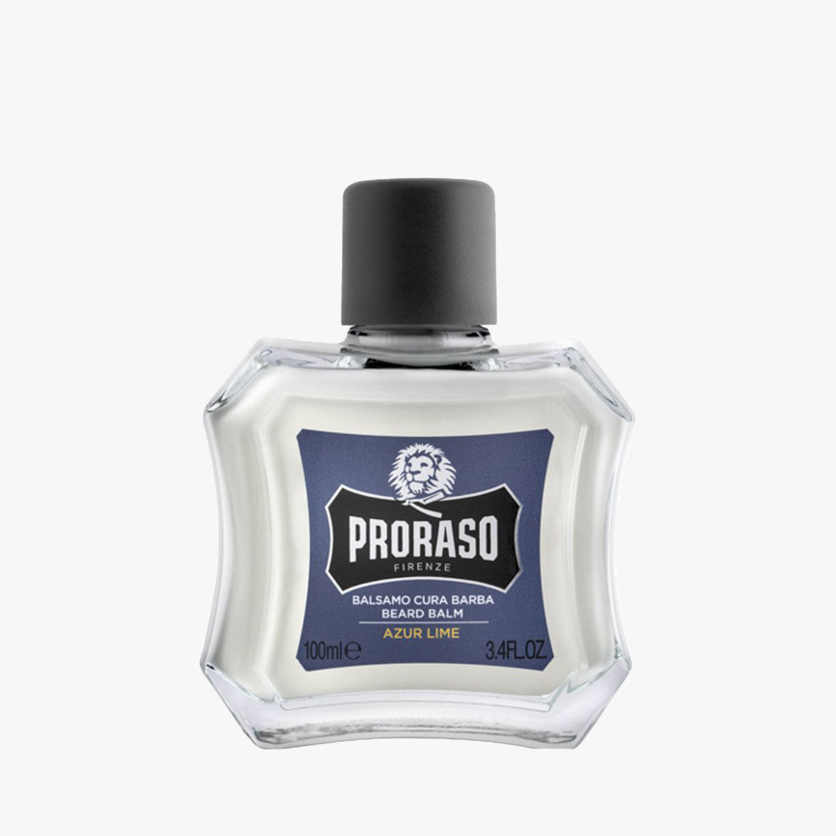 PRORASO Bartbalsam Azur Lime Glasflasche 100ml