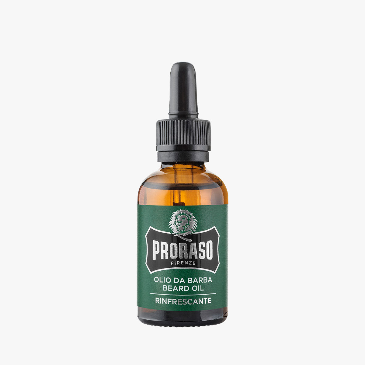 PRORASO Bartöl Refreshing Glasflasche mit Pipette 30ml
