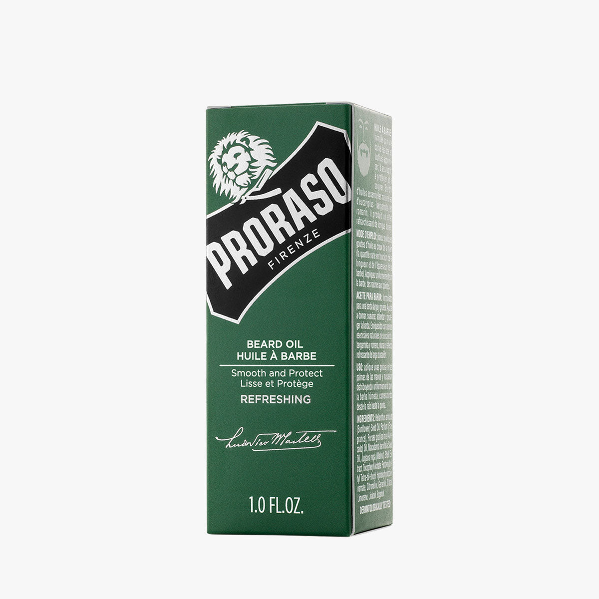 PRORASO Bartöl Refreshing Glasflasche mit Pipette 30ml