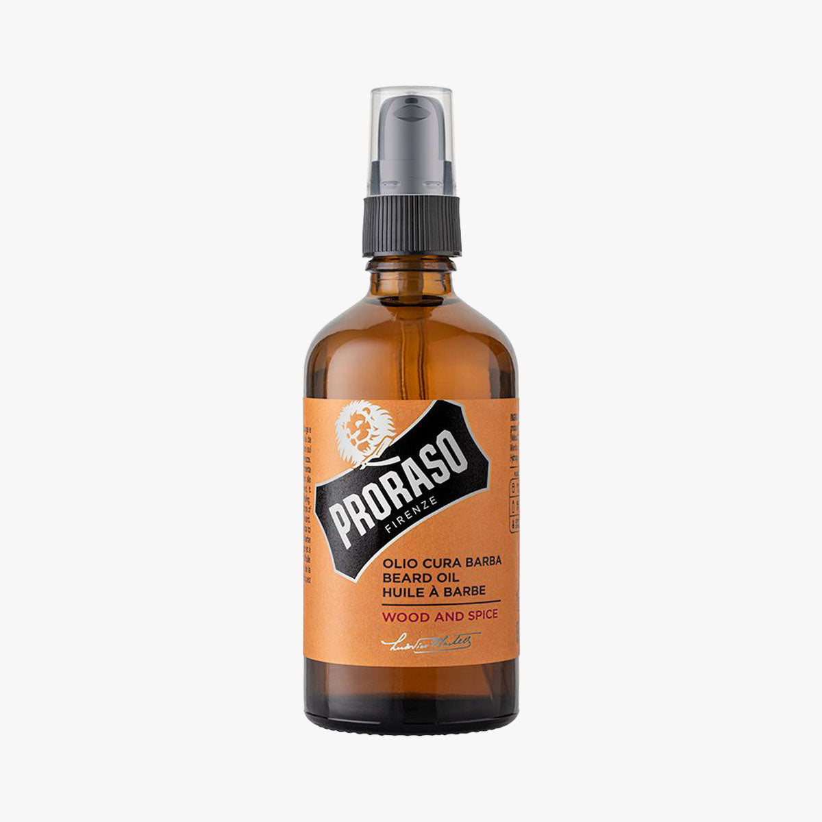 PRORASO Bartöl Wood & Spice Pumpspender 100ml