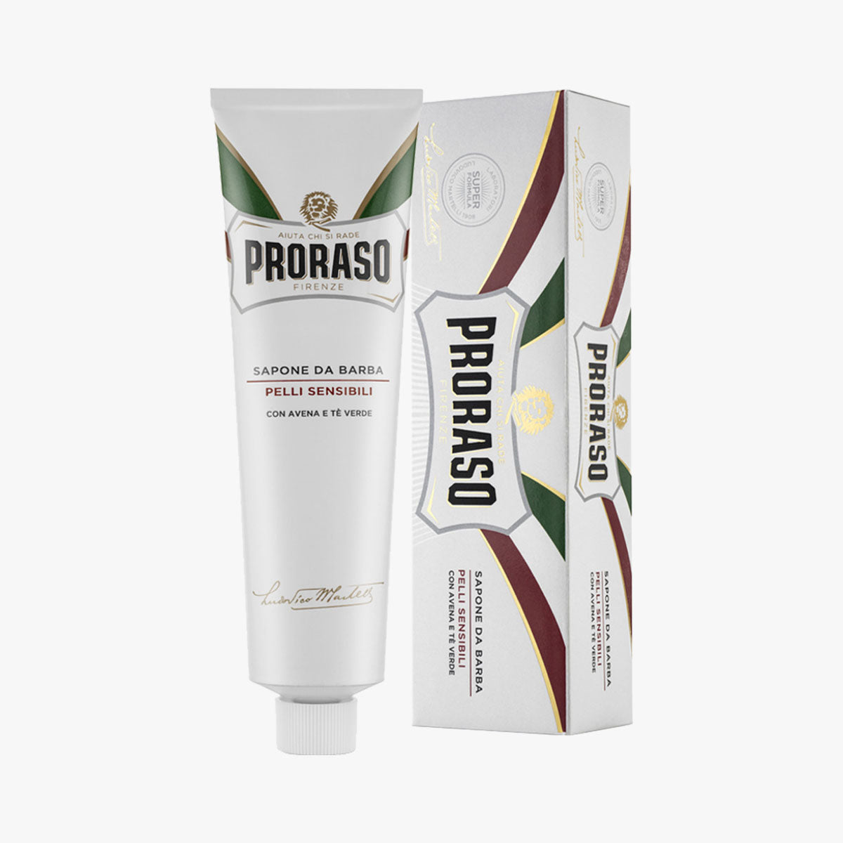 PRORASO Rasiercreme White Sensitive Tube 150ml