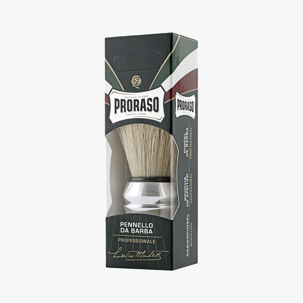PRORASO Rasierpinsel Naturborste Box