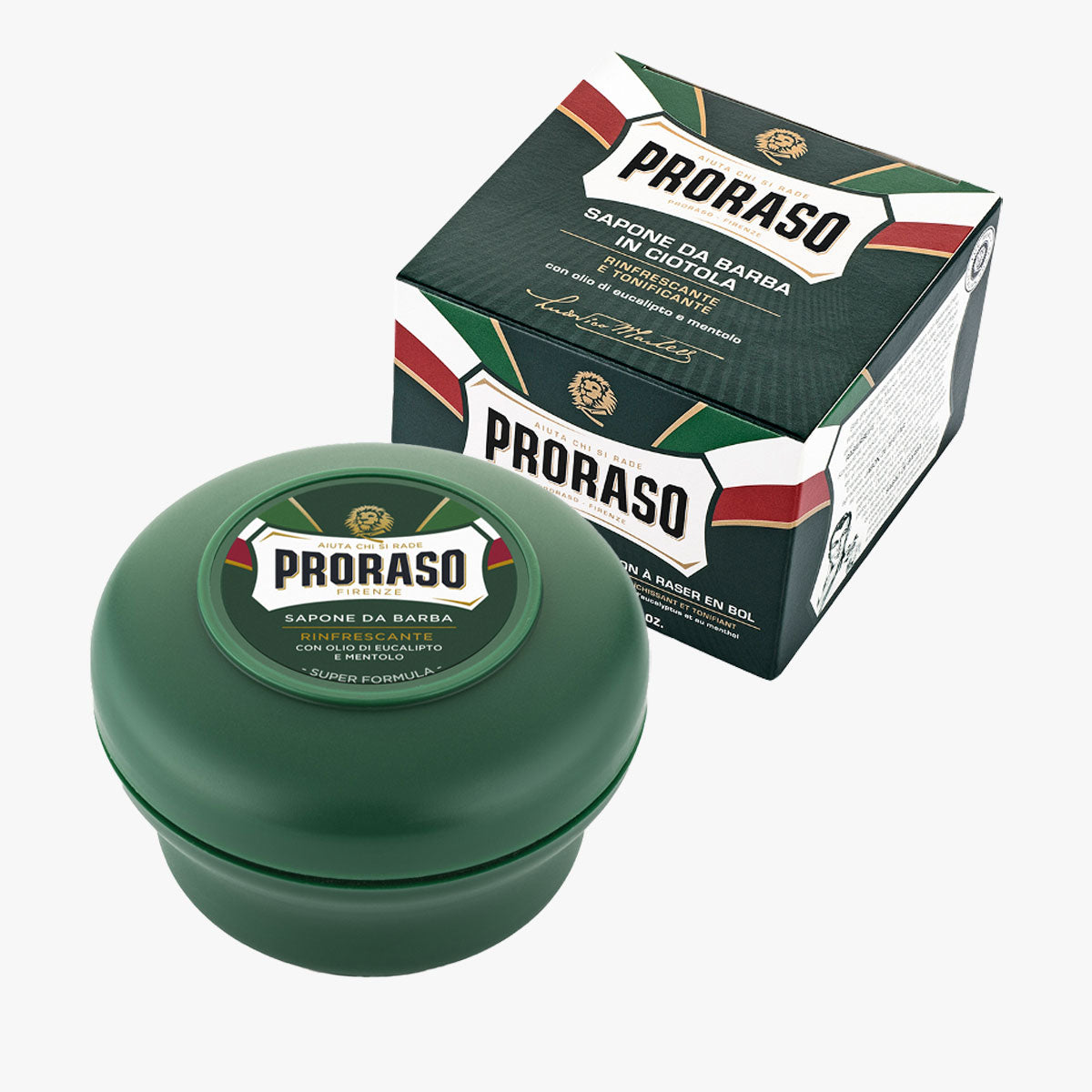 Proraso Rasierseife Green Refresh für die Nassrasur