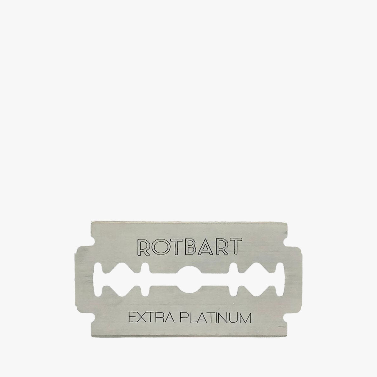 ROTBART Rasierklingen Extra Platinum Double Edge, 5 x 5er Pack