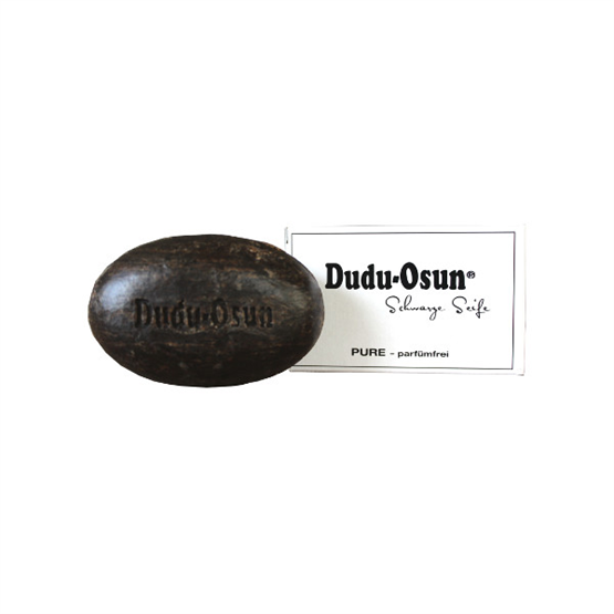 Dudu-Osun® schwarze Seife 'pure' ohne Parfüm 25g