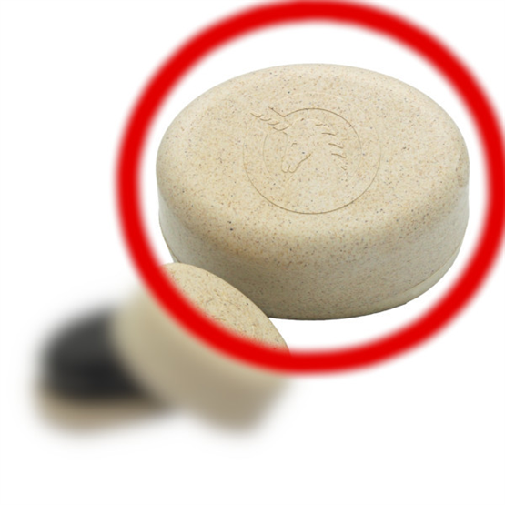 unicorn® Seifendose Flüssigholz, GROSS, WEISS