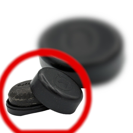 unicorn® Seifendose Flüssigholz, KLEIN, SCHWARZ