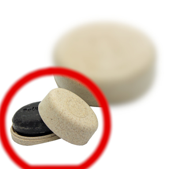 unicorn® Seifendose Flüssigholz, KLEIN, WEISS