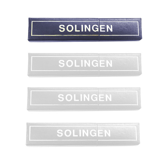 Rasiermesserscheide, RM-Box in blau, Größe L