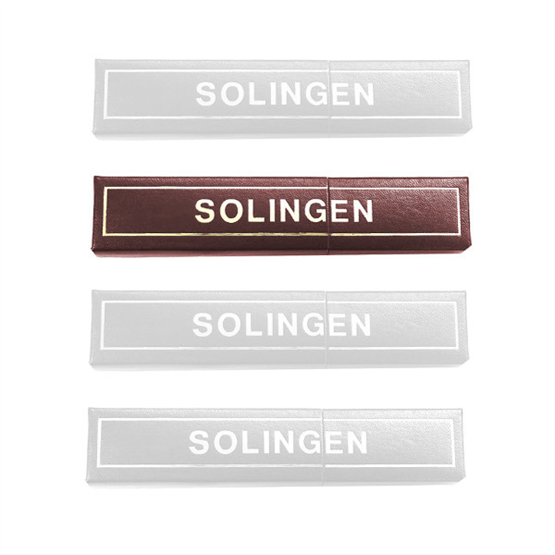 Rasiermesserscheide, RM-Box in rot, Größe L