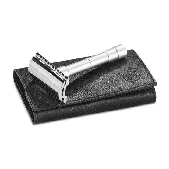 Rasierer MERKUR 46 Reiserasierer + Klingen im Etui